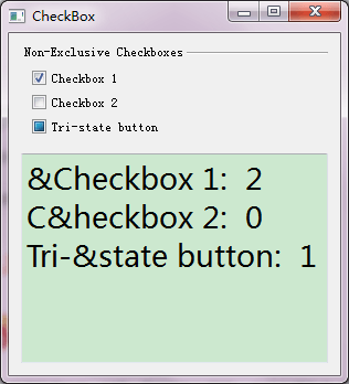 说明: CheckBox